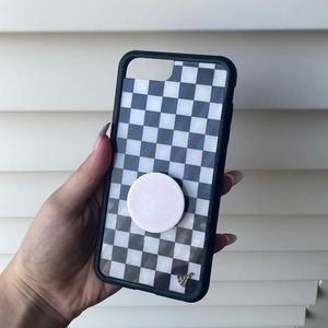 WILDFLOWER CHECKERED PHONE CASE